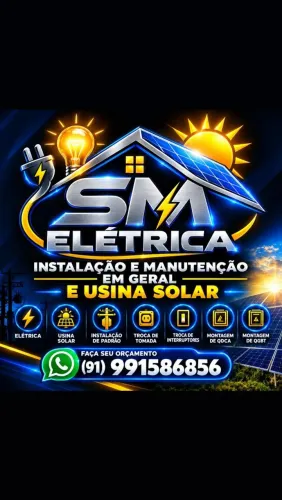 Elétrica em geral e instalação e manutenção de usina solar