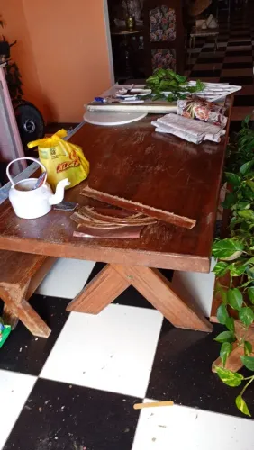 Mesas de jantar 2m x 1m
