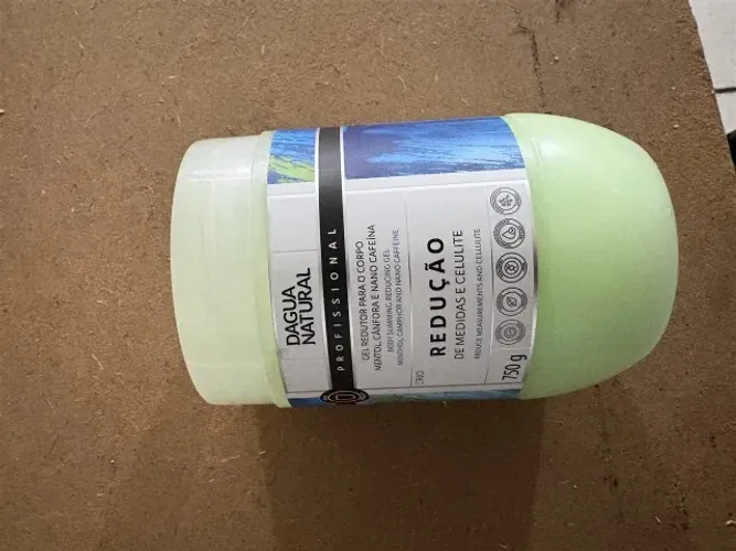 Gel Redutor Dágua Natural 750g - Novo