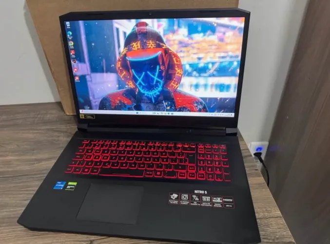Notebook Acer Nitro 5 i5 11ªGTX 1650 FullHD144Hz 16Gb Ram Wifi6 SSD 512Gb Nvme