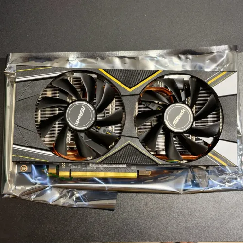 Placa de Vídeo ASRock RX 5600 XT Challenger D 6GB OC - usada