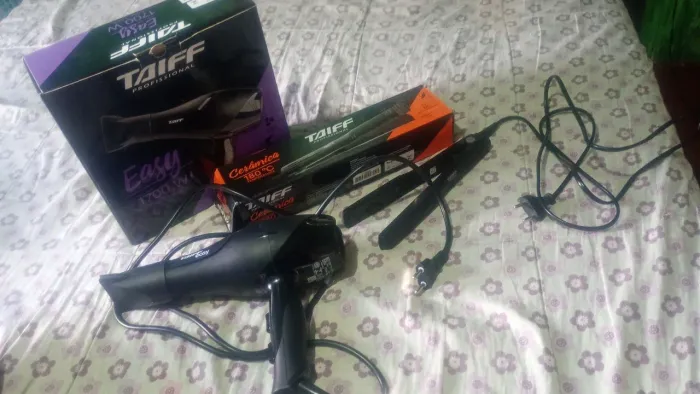 Kit chapinha Taiff e secador Taiff