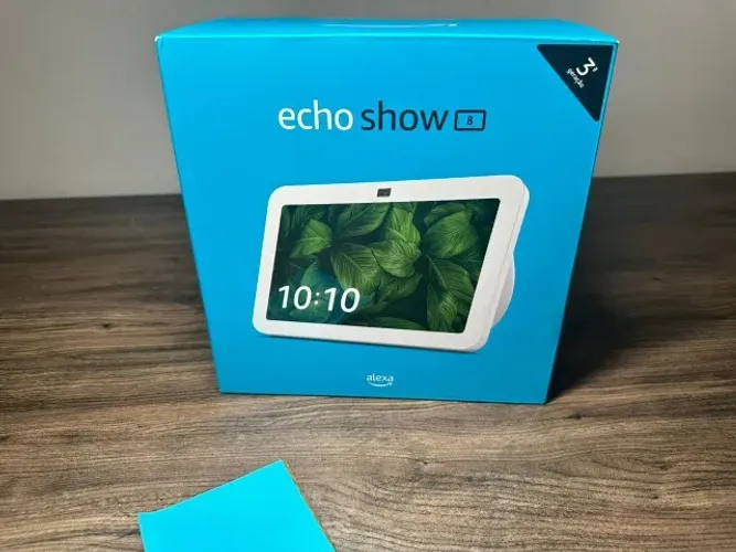 Echo Show 8 Lacrado ! Novo ! Branco Nota Fiscal e Garantia, Alexa Amazon, 3º geração