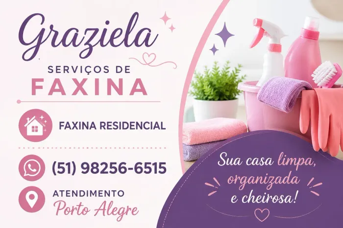 Faxinas residencial