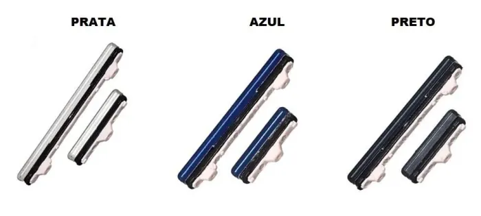 Kit Botão Power Volume Para Galaxy S10 Lite Sm-g770