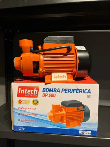 Bomba D Água Periférica 1/2 CV 220V BP500 Intech - 26 Metros
