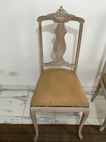 Cadeiras de quarto de madeira pau rosa