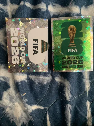 Figurinhas da copa do mundo FWC2 e FWC7