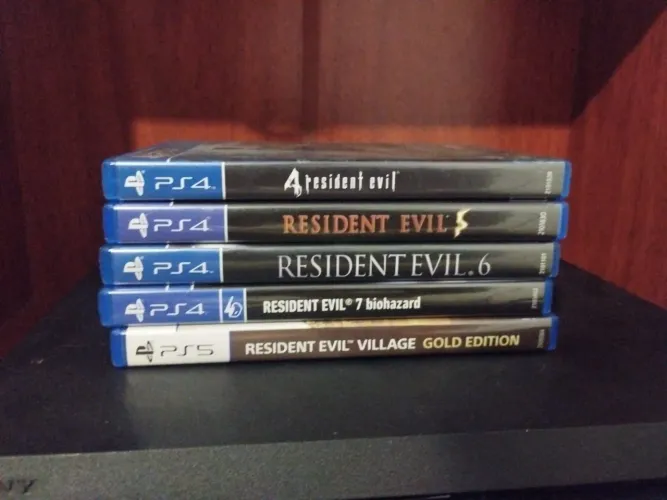 Lote jogos Resident Evil PS4/PS5