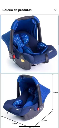 Vende-se bebê conforto 