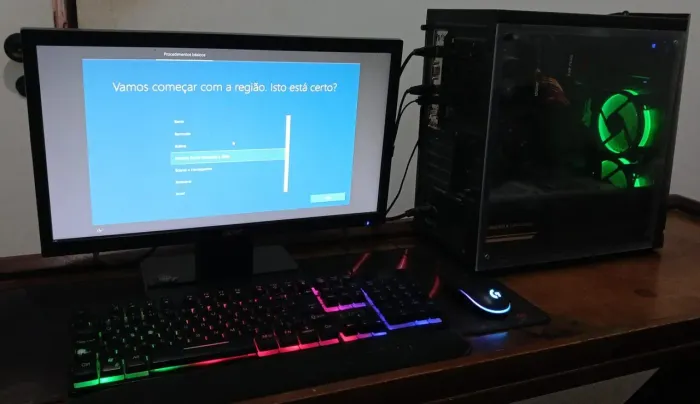 Pc gamer completo aceito trocas