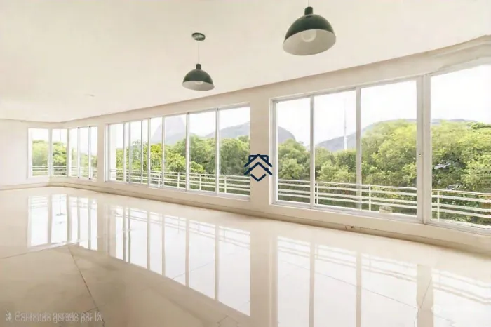 Apartamento Novo no Flamengo, RJ 4 suítes, 427 m², 2 vagas com vista do Pão de Açucar