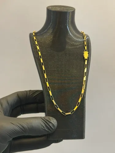Corrente tijolinho ouro 18 k-750 