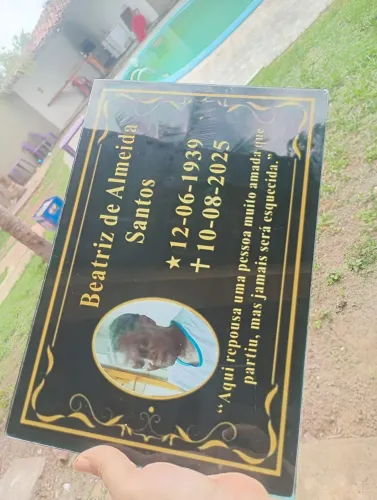 Placa memorial