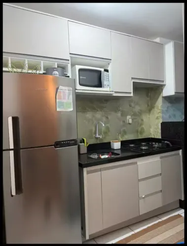 Repasse de chave, apartamento com 2 quartos.