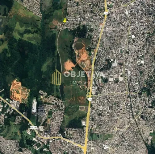 Terreno Plano com 22, mts de Frente e 726, m², Primavera, NH