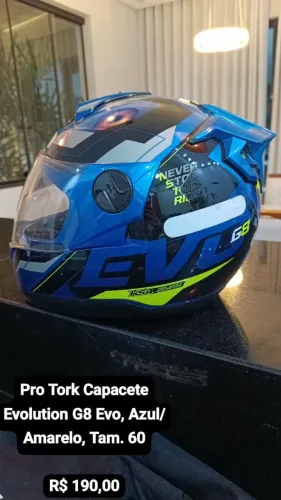 Capacete protork Tam 58