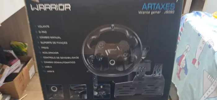 volante simulador warrior artaxes js090