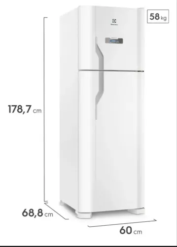 Geladeira frost free eletolux
