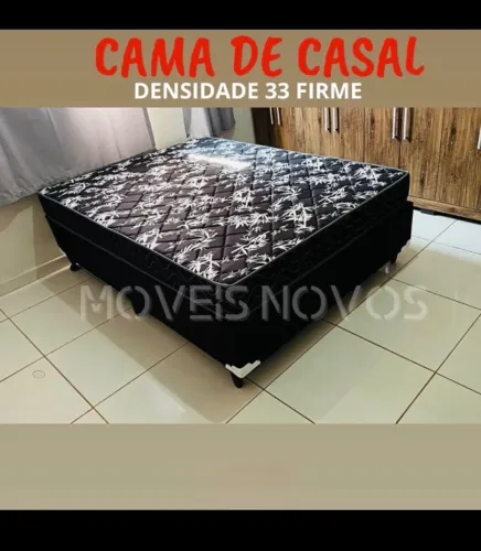 Conjunto D33 Selado Casal Novo Cama Com Colchão