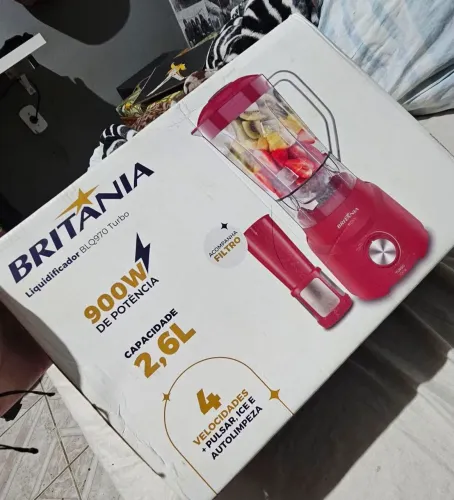 Liquidificador Britânia (NOVO NA EMBALAGEM)