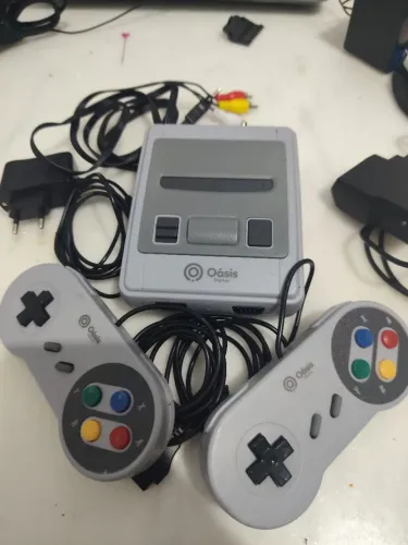 Videogame antigo com varios jogos