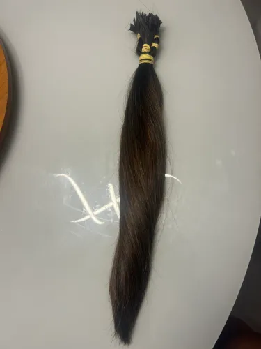 Cabelo humano pra mega 50 cm 120 gramas 