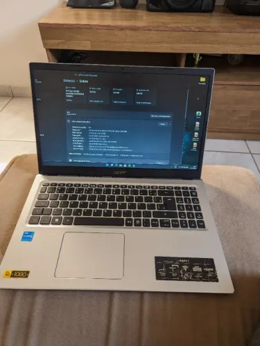 ACER ASPIRE 3 A315-58-38sd 12GB RAM I3-1115G4 684GB