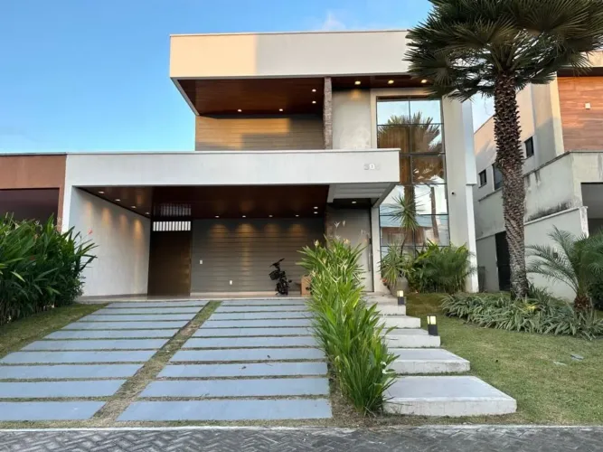 Casa com 4 dormitórios para alugar, 300 m² por R$ 17.000/mês - Cidade Alpha - Eusébio/CE