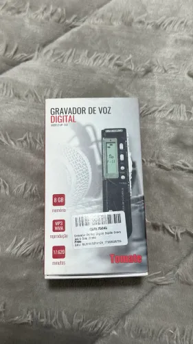 Gravador de voz digital Tomate MT-556