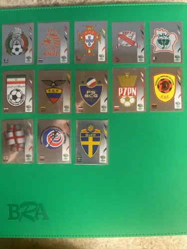 Figurinhas Escudos Copa 2006