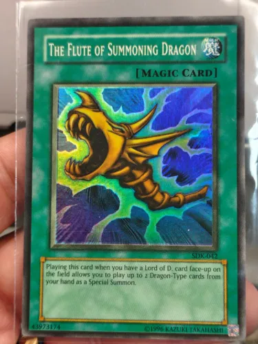 Combo Kaiba Lord Of D. + Flute SDK-041 SDK-042 Super Raras 2002 Near Mint Yu-Gi-Oh!