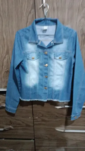 Jaqueta jeans tamanho 14