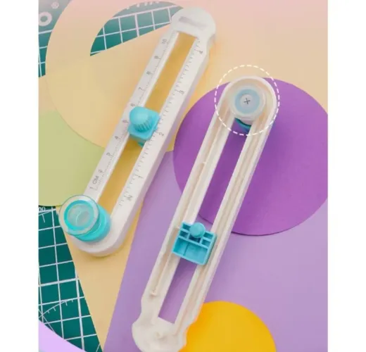 Cortador circular de papel com balança ajustável