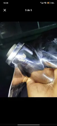 Hélice aço inox motor hidea 30hp