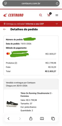 2 Tênis ON Running Cloudmonster 2 Feminino, ideal para corridas e treinos.