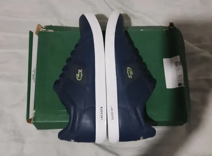 TÊNIS LACOSTE EUROPA LCR3 ORIGINAL 