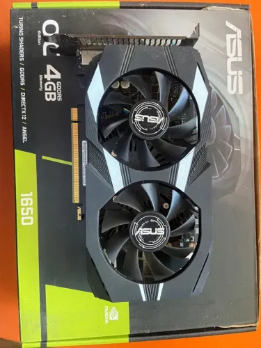 Placa de vídeo GTX1650 Asus