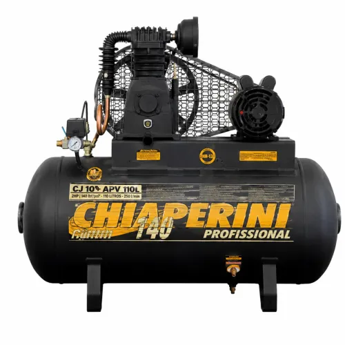 Compressor Chiaperini 110L 10MPI 2HP 140PSI 220W