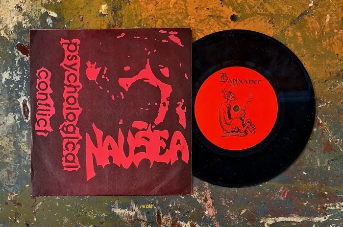 Nausea - Ep Psychological Conflict, Hardcore Crust - Ratos de Porão