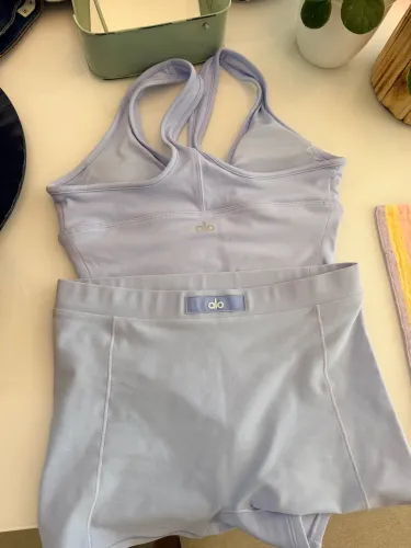 Conjunto de ginástica alo original top e short