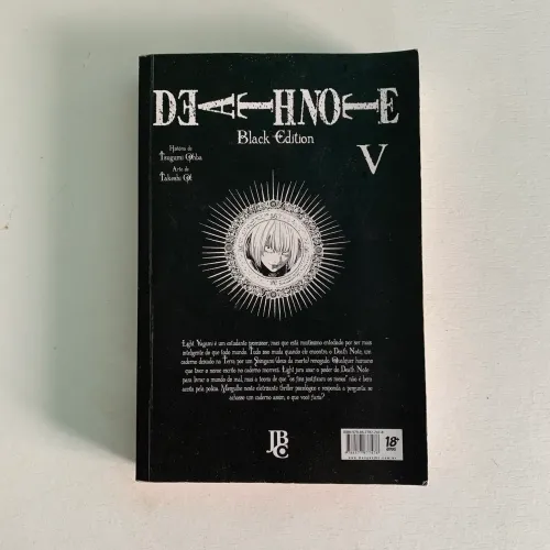 Mangá Death Note V - Black Edition (Promo)