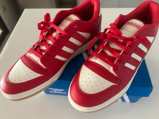 Tênis Adidas top ten low RB Scarlet original 