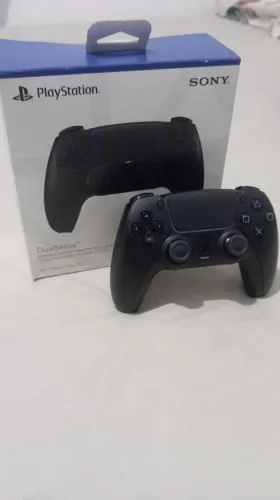Controle Joystick Sem Fio Sony PlayStation 5 DualSense Midnight Black