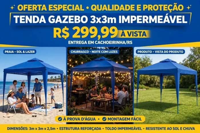 Vendo gazebo articulada 