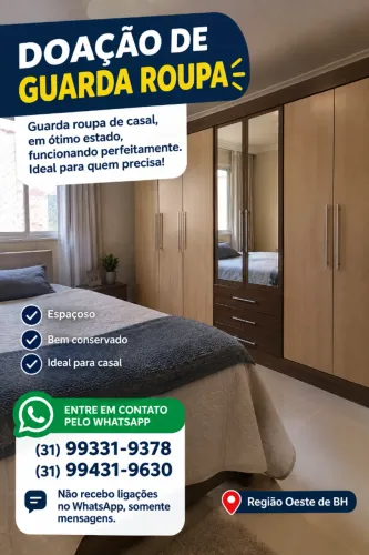 Doação Guarda-Roupa