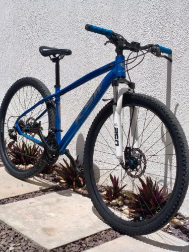 MTB KSW Aro 29 Azul | 21v | Freio a Disco | Revisada