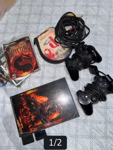 VENDO PLAYSTATION 2 USADO, TODO ORIGINAL