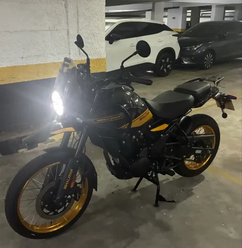 Himalayan 450 super nova troca por veiculo