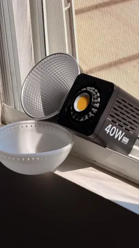 Luz De Vídeo Portátil Ulanzi L023 40w Pro Preta